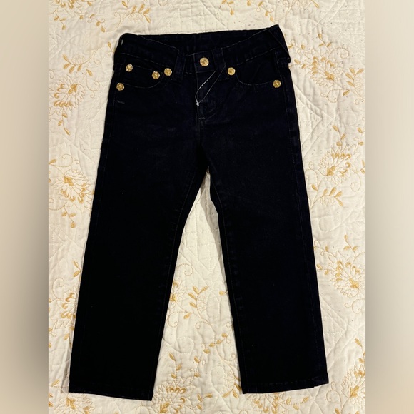 True Religion Girls Black Jeans - size 3T - NWOT - Picture 1 of 4